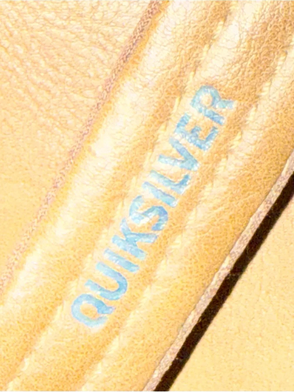 Quiksilver Brown Leather Men's Flip Flops Sandals